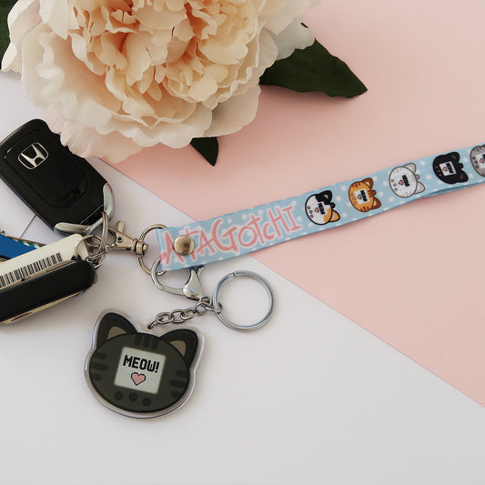 Gamer Cat Lanyard