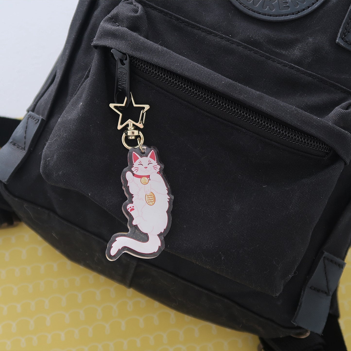 Lucky Cat Keychain