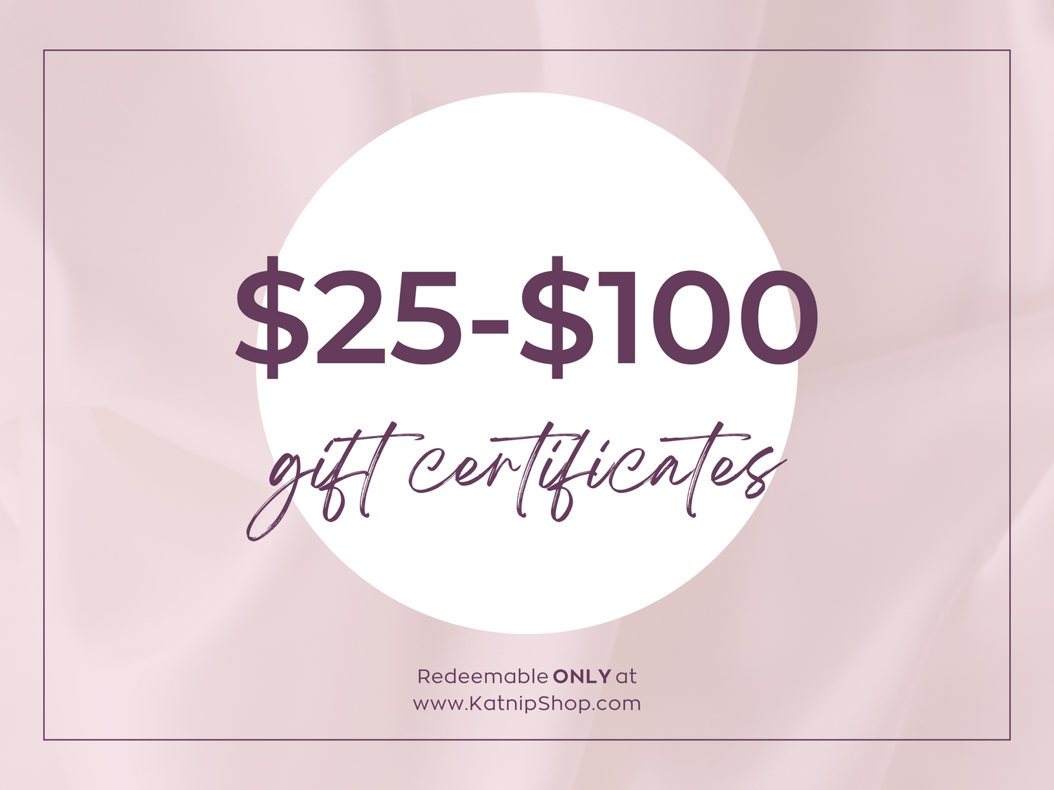 Gift Certificates