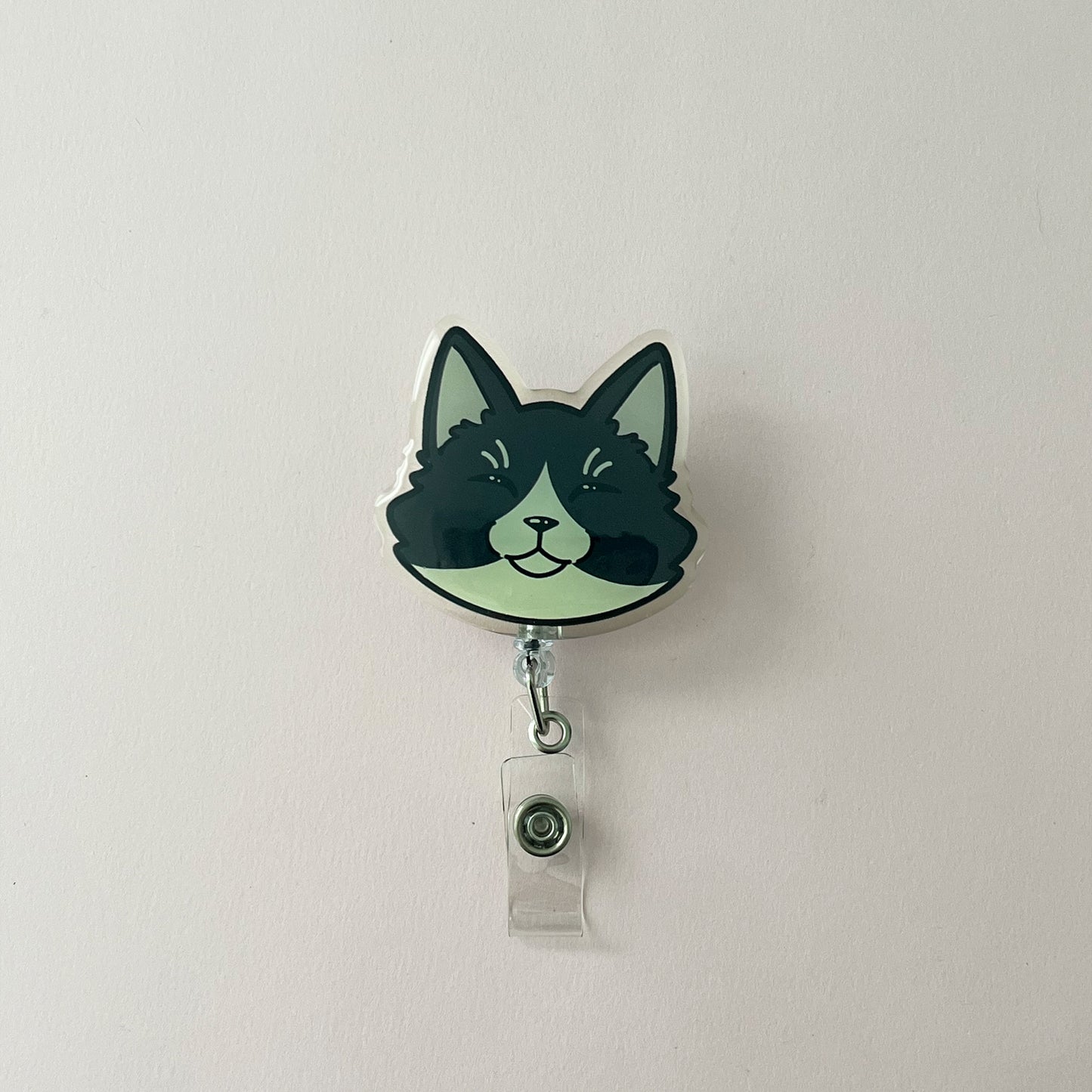 Cat Head Badge Reels