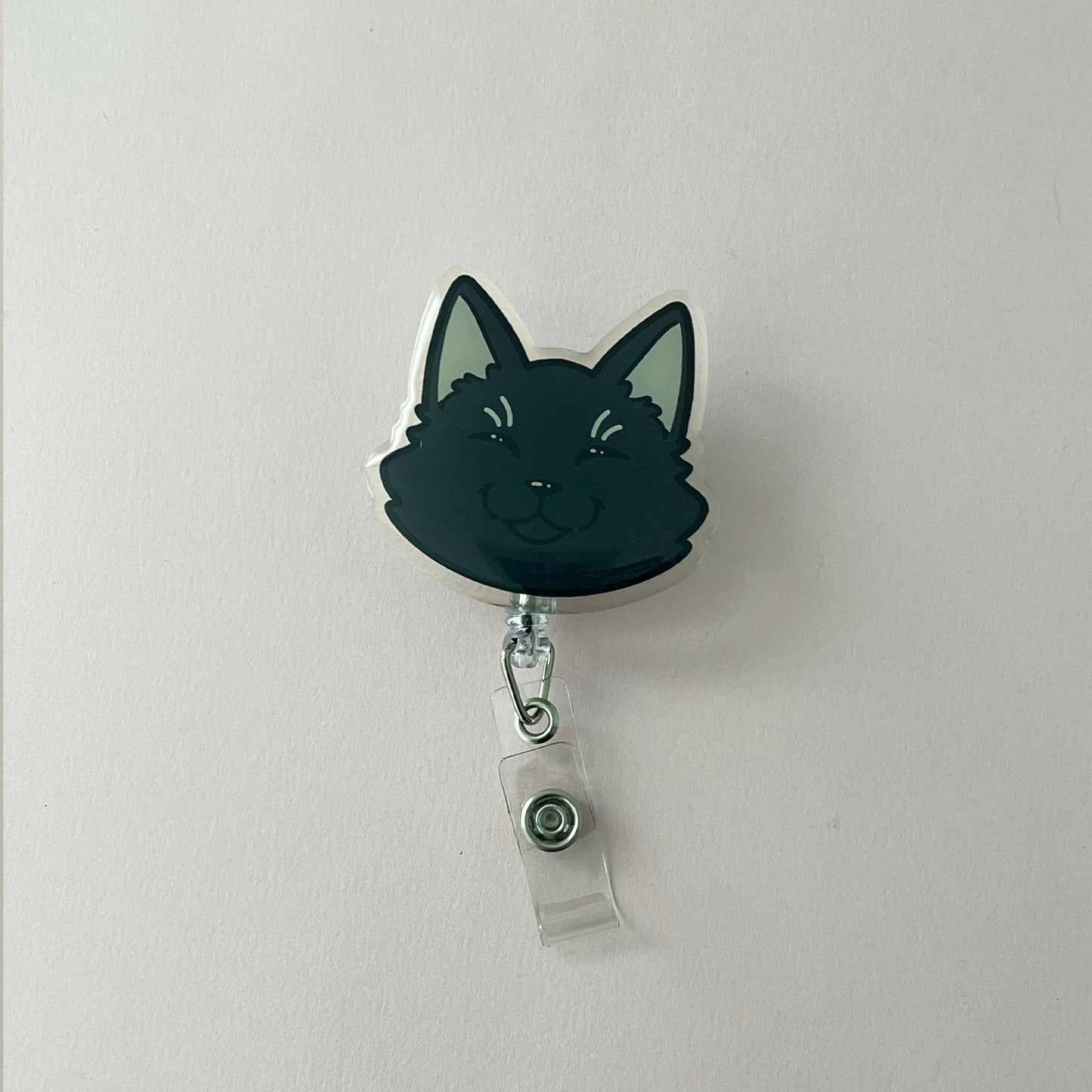 Cat Head Badge Reels