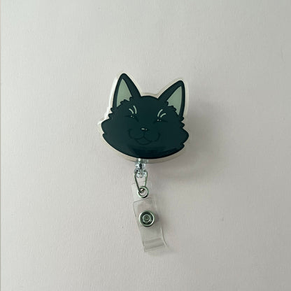 Cat Head Badge Reels