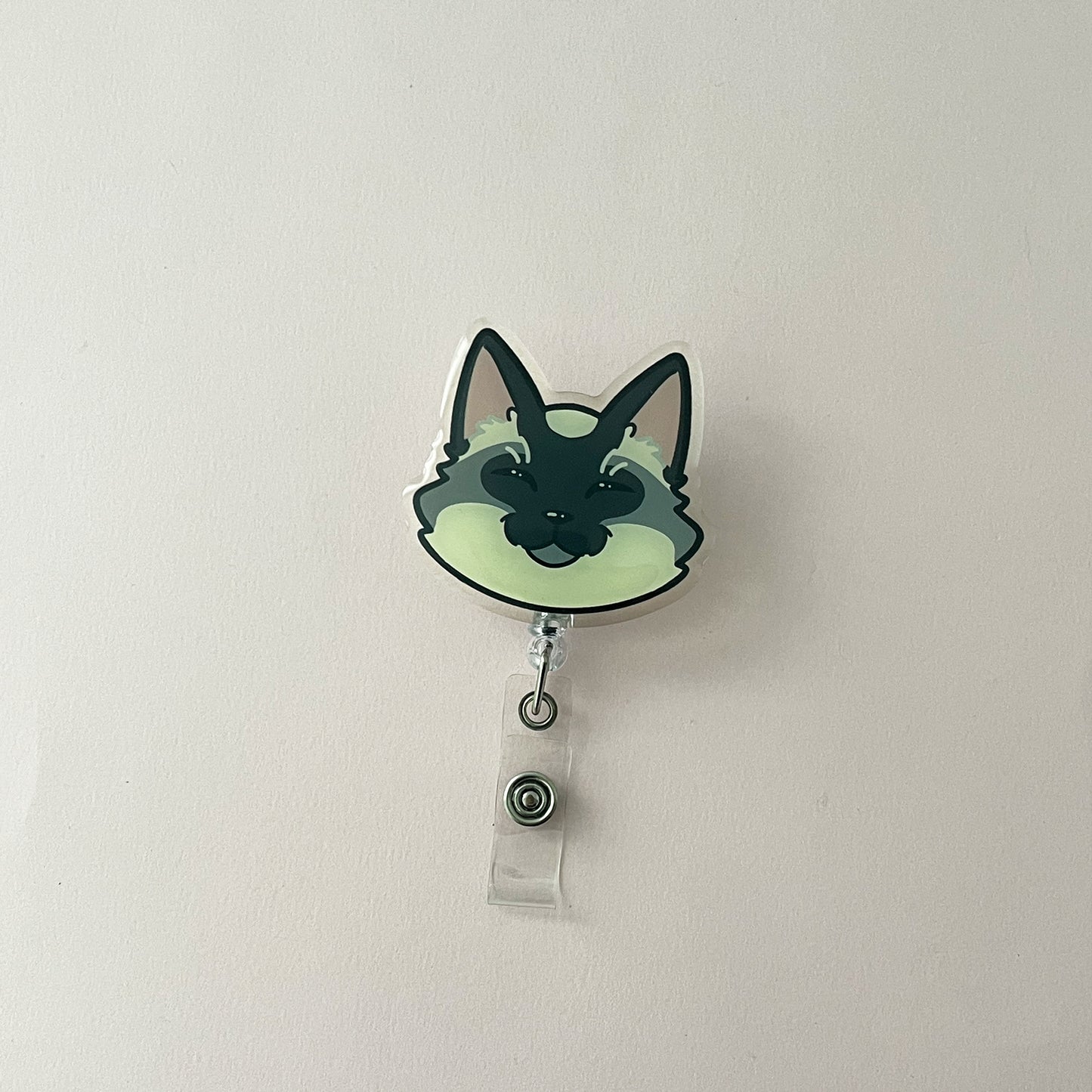 Cat Head Badge Reels