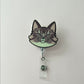 Cat Head Badge Reels