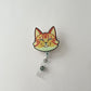 Cat Head Badge Reels