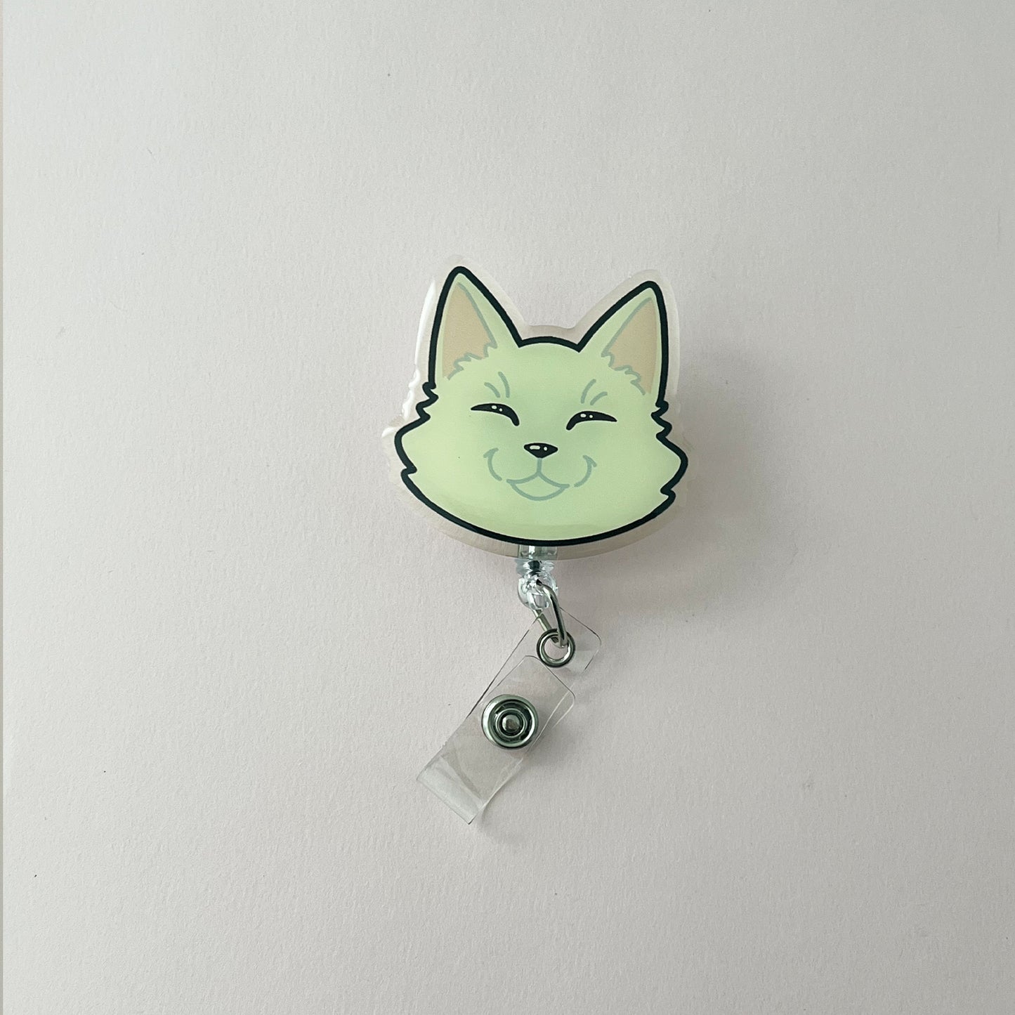 Cat Head Badge Reels