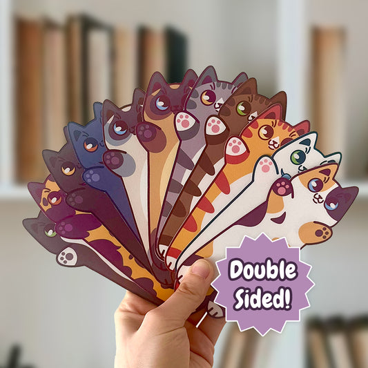Long Kitty Bookmarks