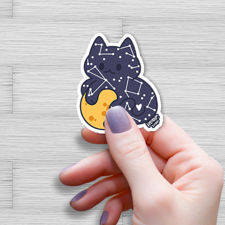 Celestial Kitty Sticker
