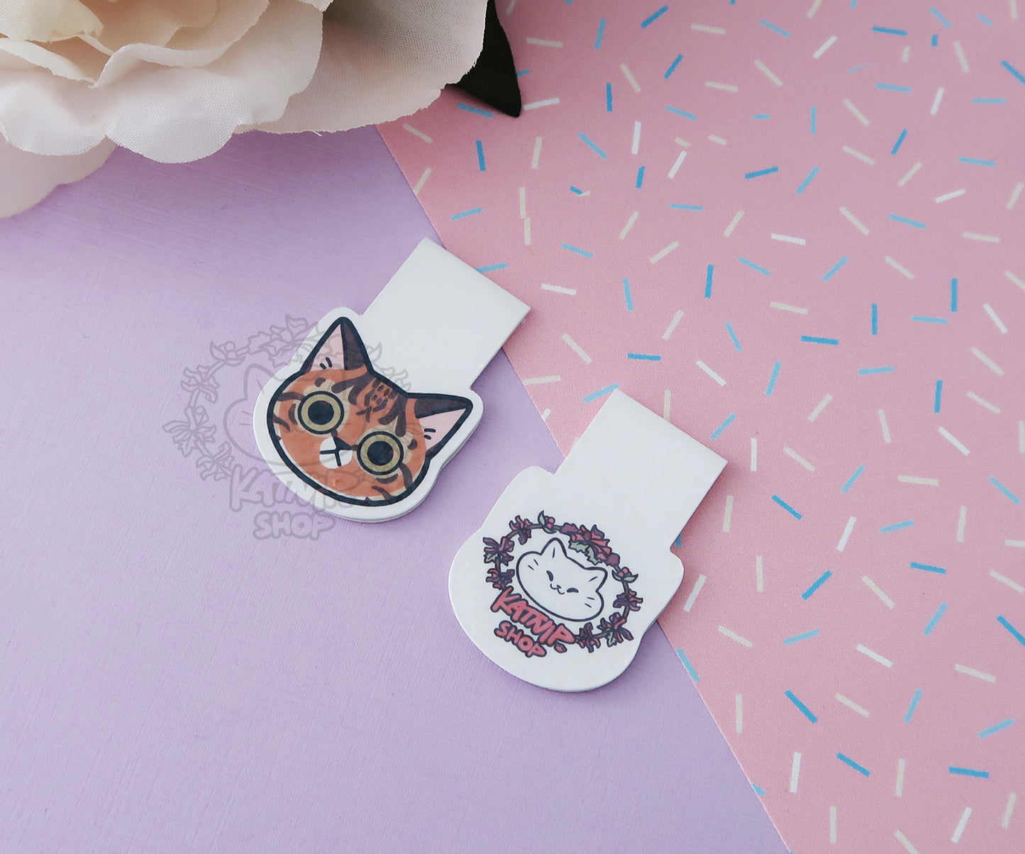 Custom Cat Magnet Bookmark