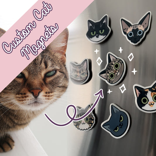 Custom Cat Magnets