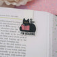 Go Away I'm Reading Magnetic Bookmark
