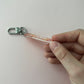 Long Cat Double-Sided Keychain