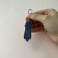 Long Cat Double-Sided Keychain
