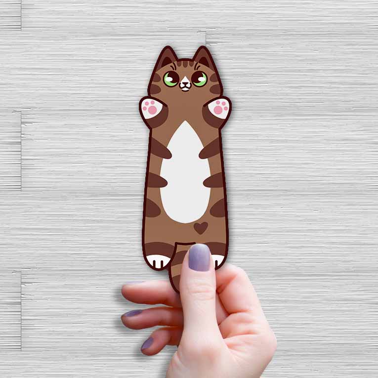 Long Kitty Bookmarks