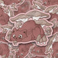 Cute Mushroom Cat Sticker