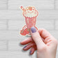 Cute Smoothie Cat Sticker
