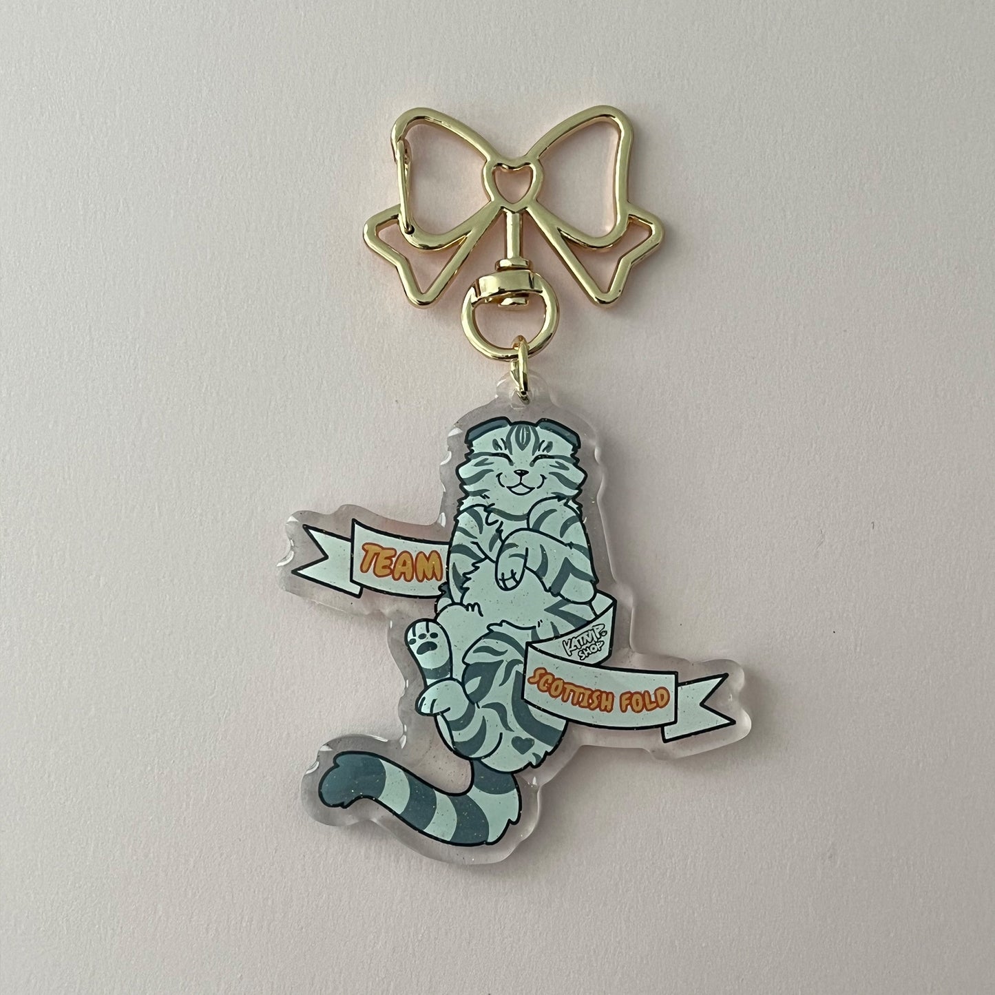 Team Cat Keychains
