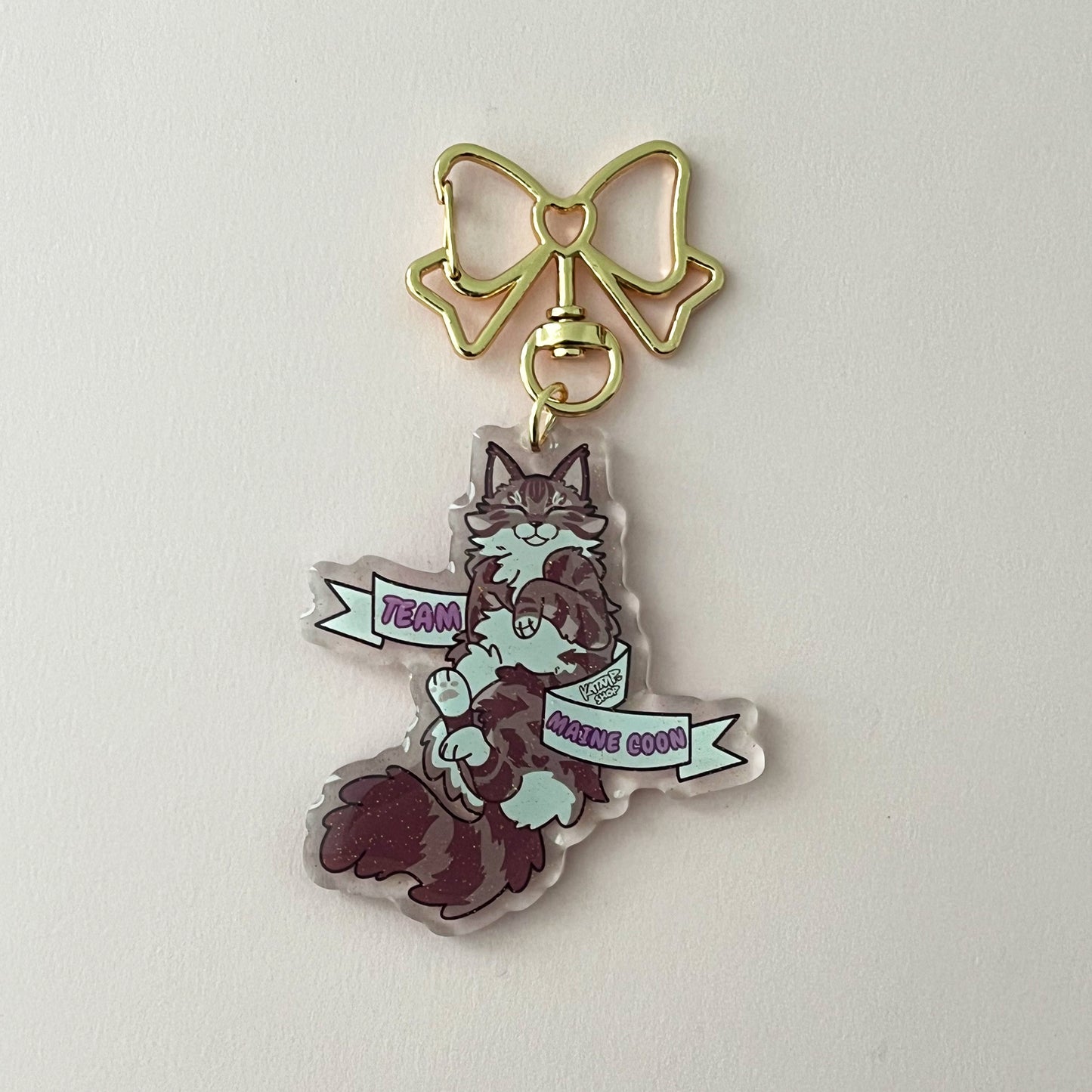 Team Cat Keychains