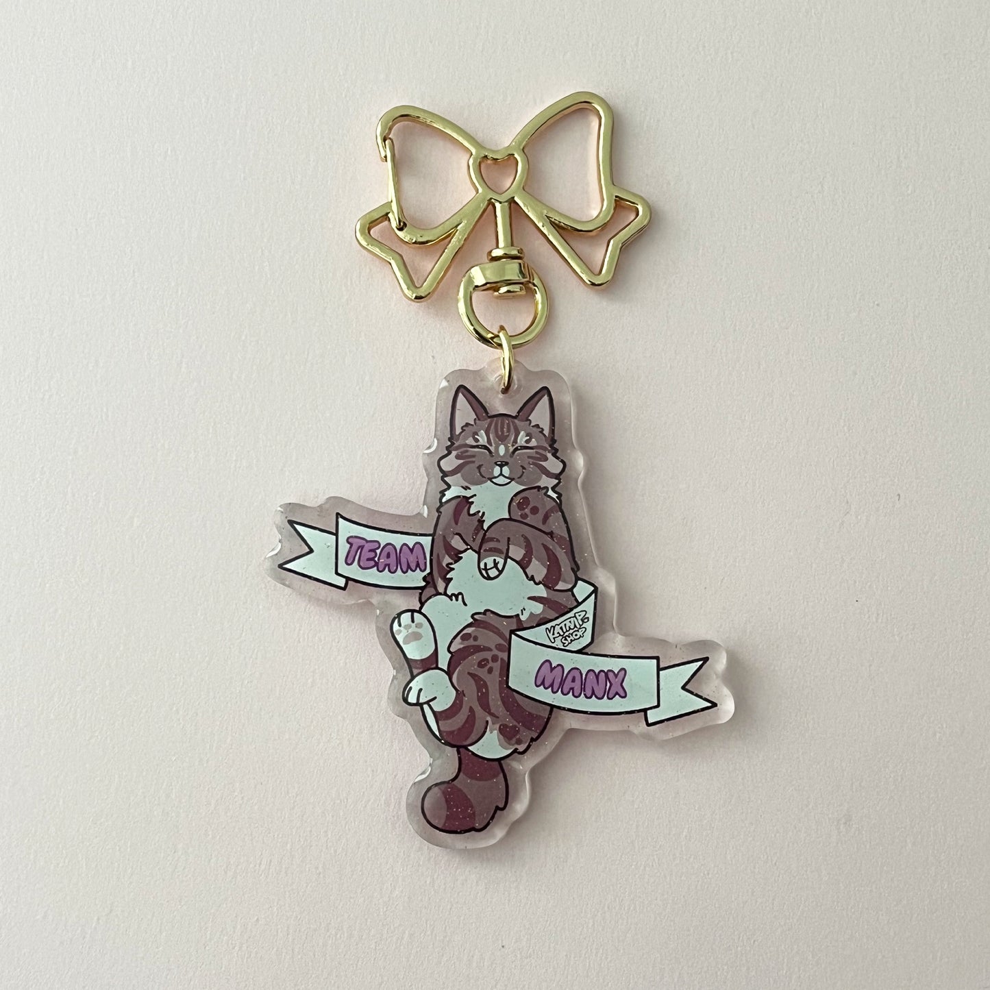Team Cat Keychains