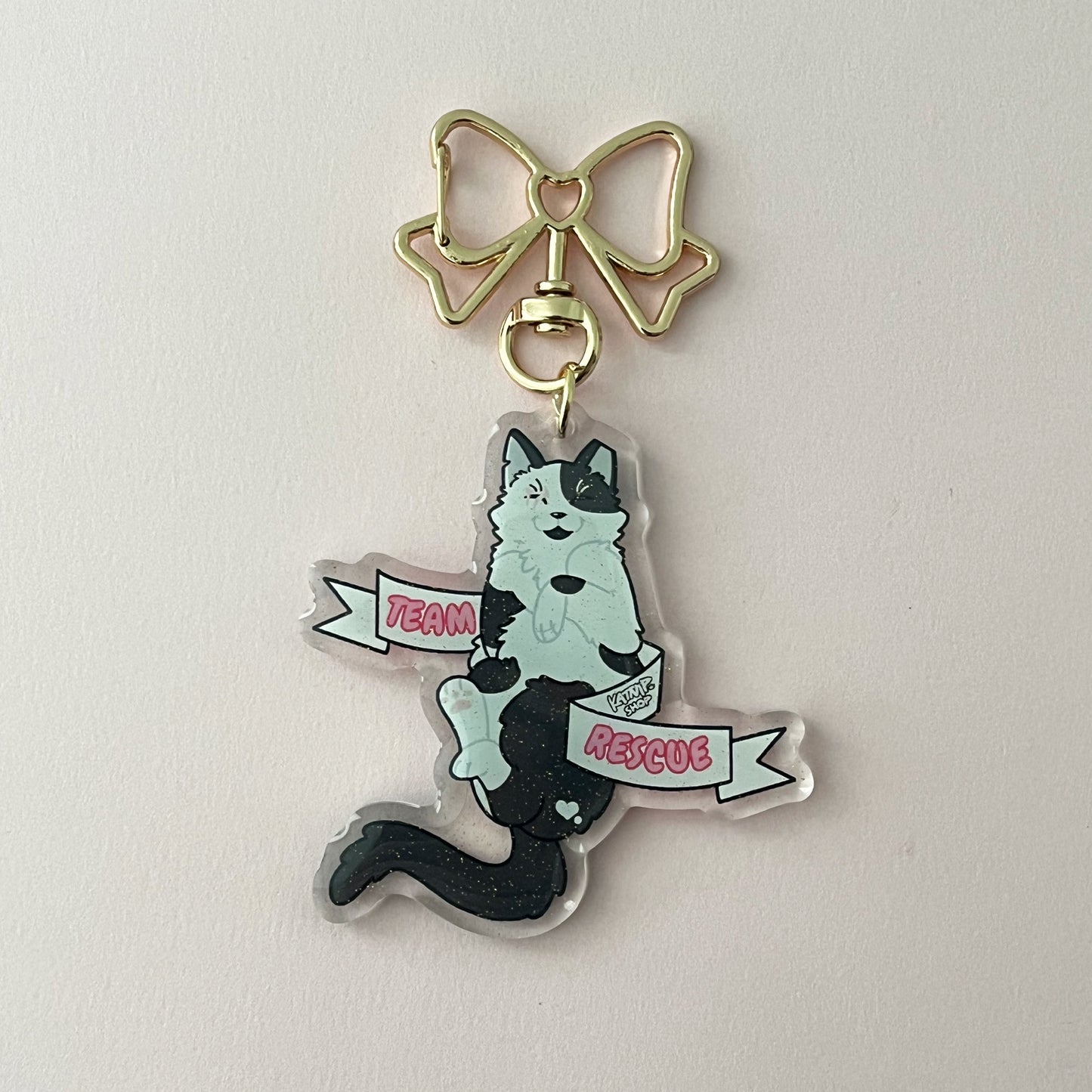 Team Cat Keychains