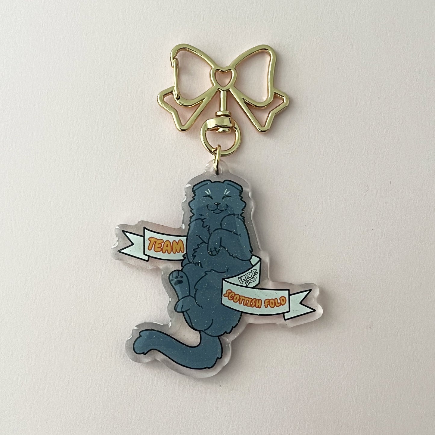 Team Cat Keychains