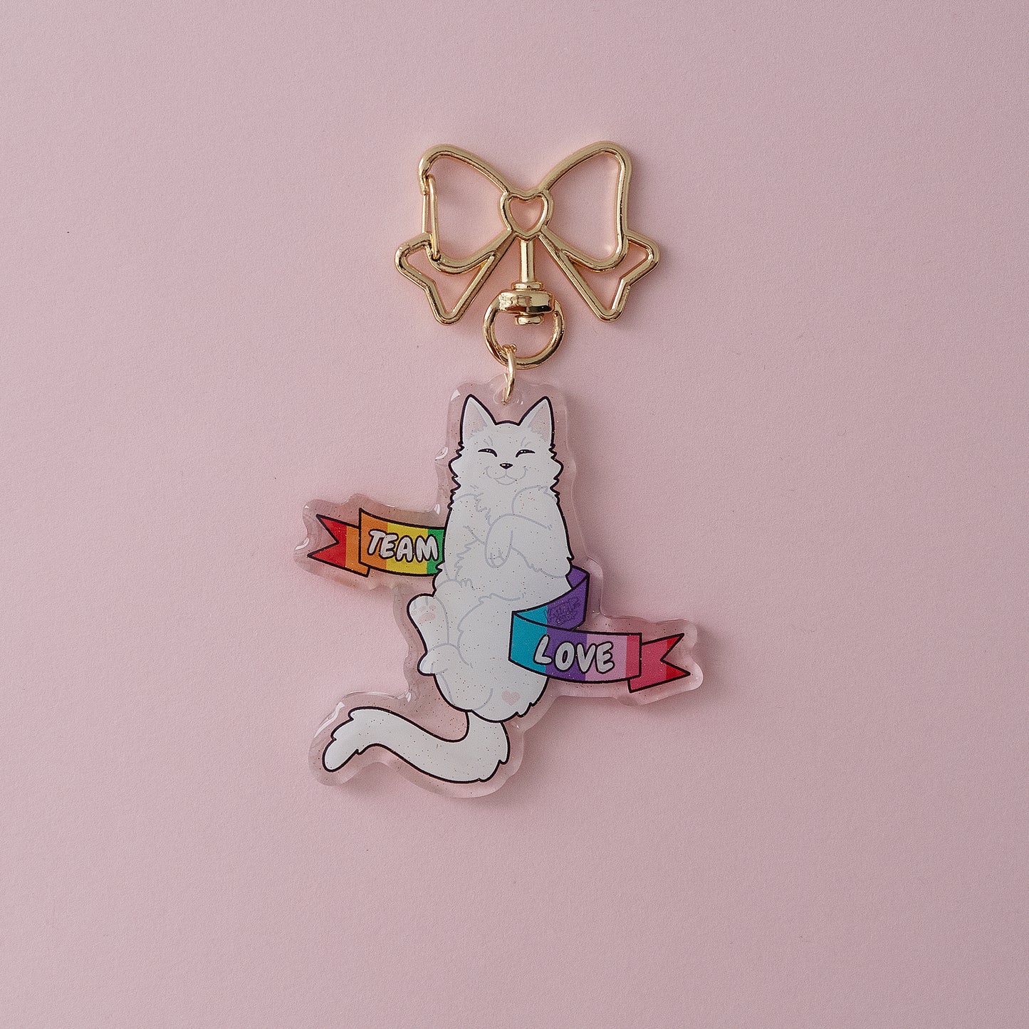 Team Cat Keychains