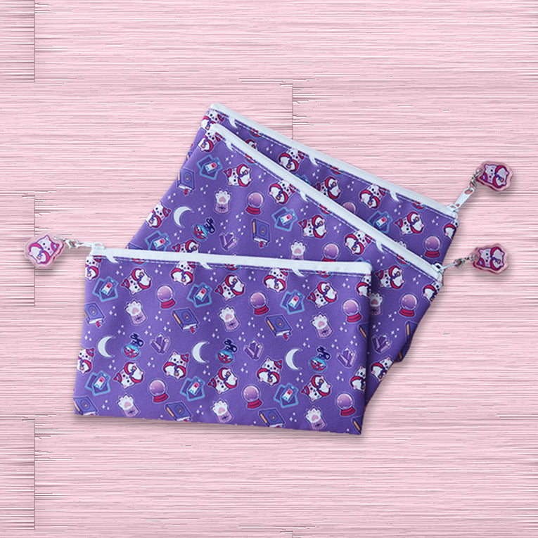 Witchy Kitty Zipper Pouch