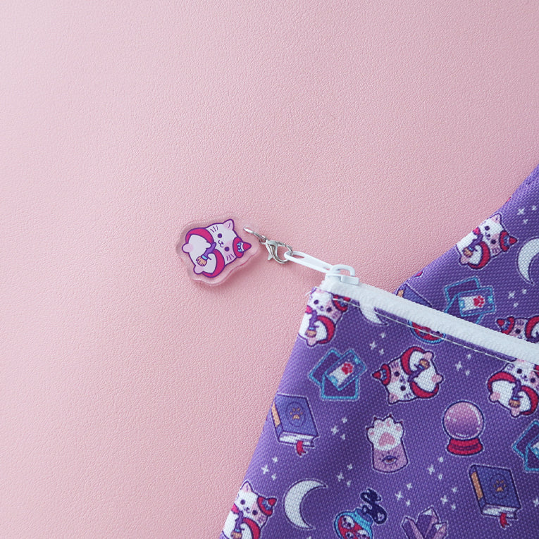 Witchy Kitty Zipper Pouch