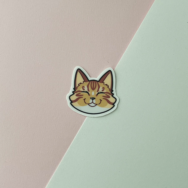 Cat Head Stickers
