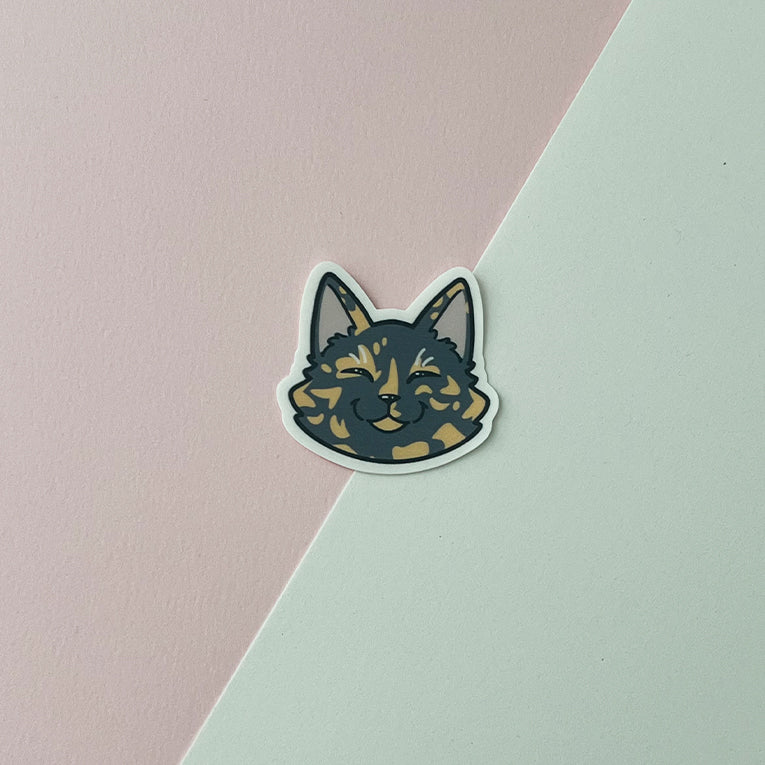 Cat Head Stickers