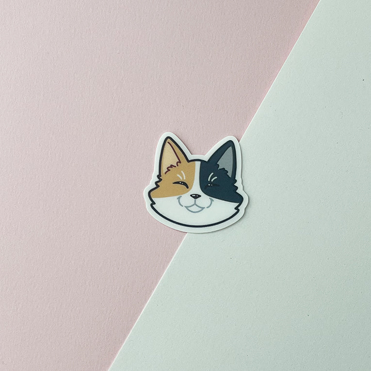 Cat Head Stickers