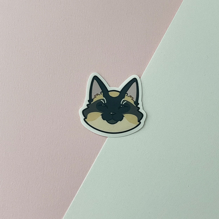 Cat Head Stickers