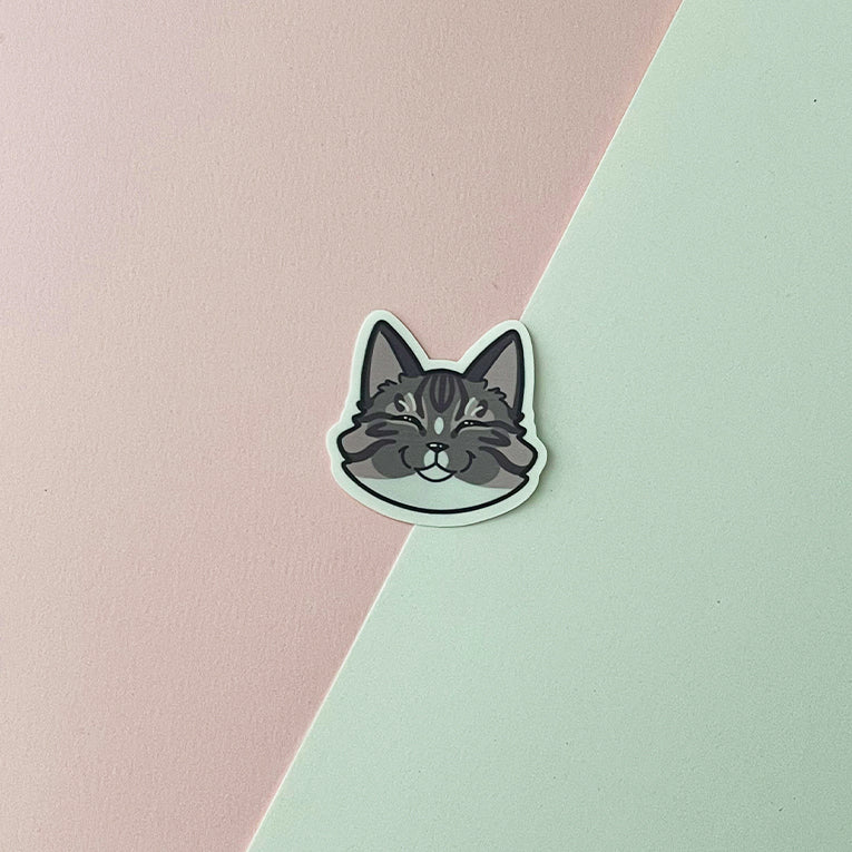 Cat Head Stickers
