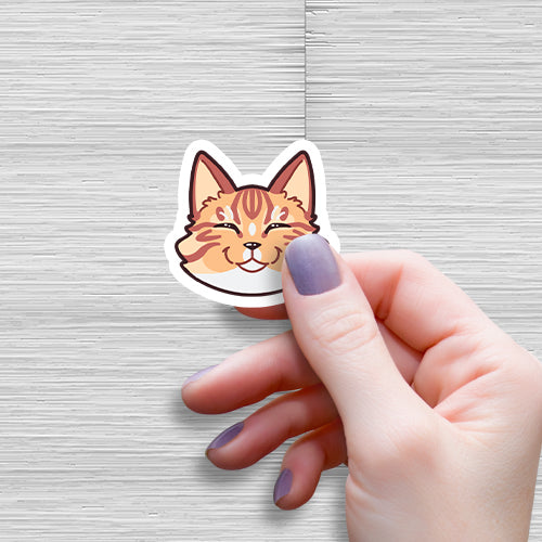 Cat Head Stickers