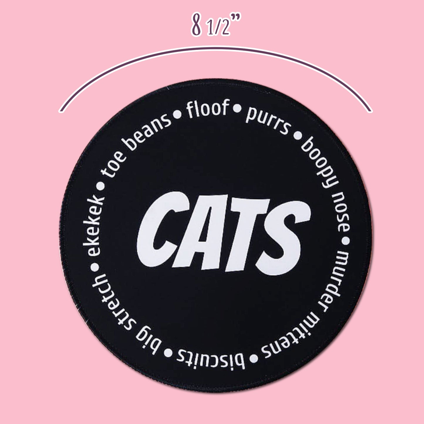 Cats Minimalist Mouse Pad