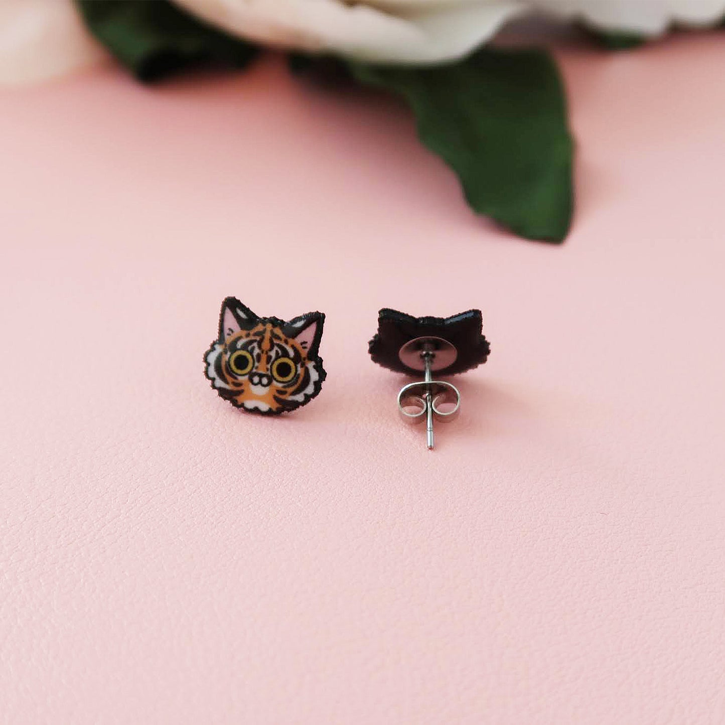 Cute Tiger Earrings