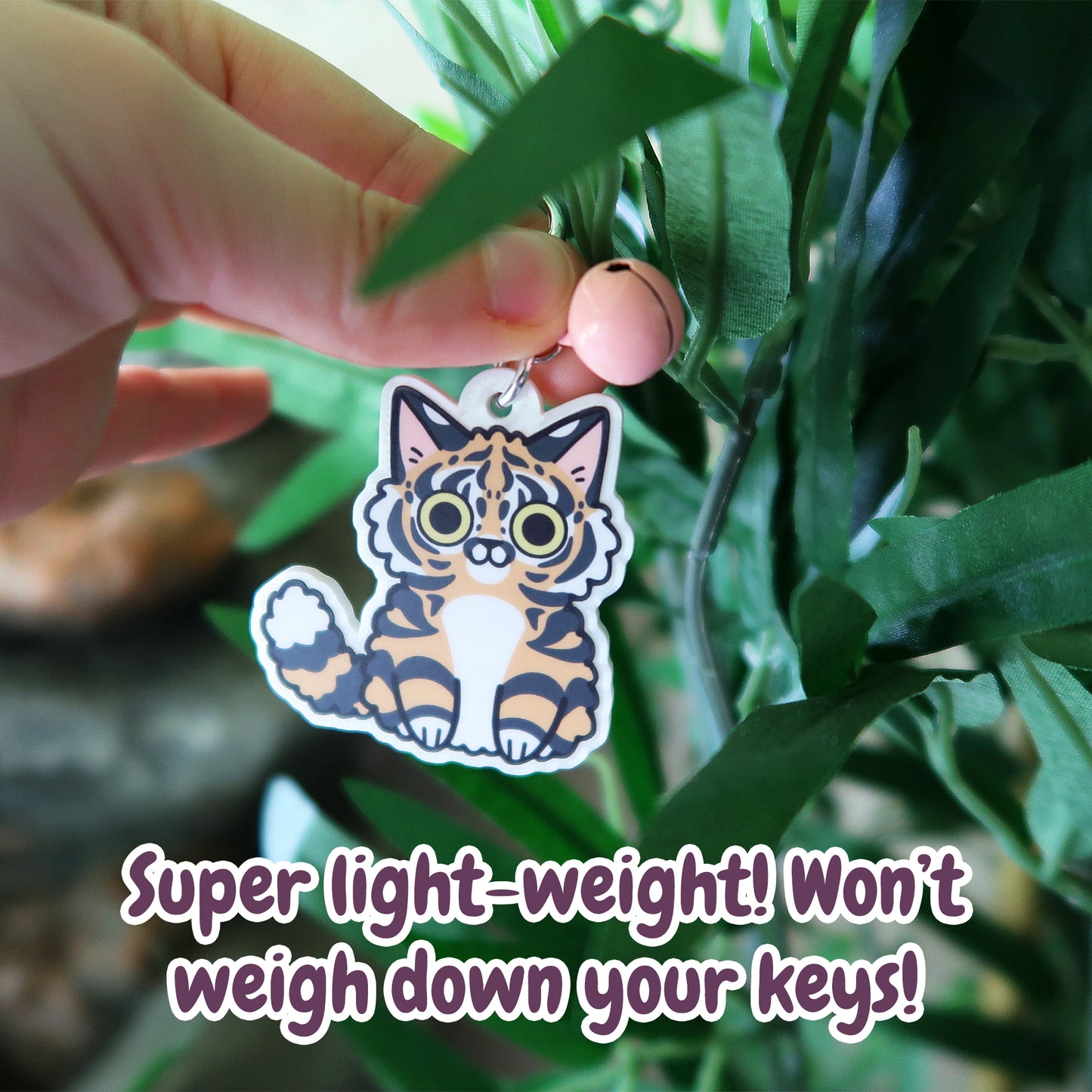 Cute Tiger Keychain
